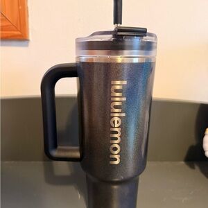 lululemon athletica Black Tumbler - NEVER USED